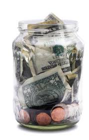 "Money Jars" cause it doesn't grow on trees Or does it?