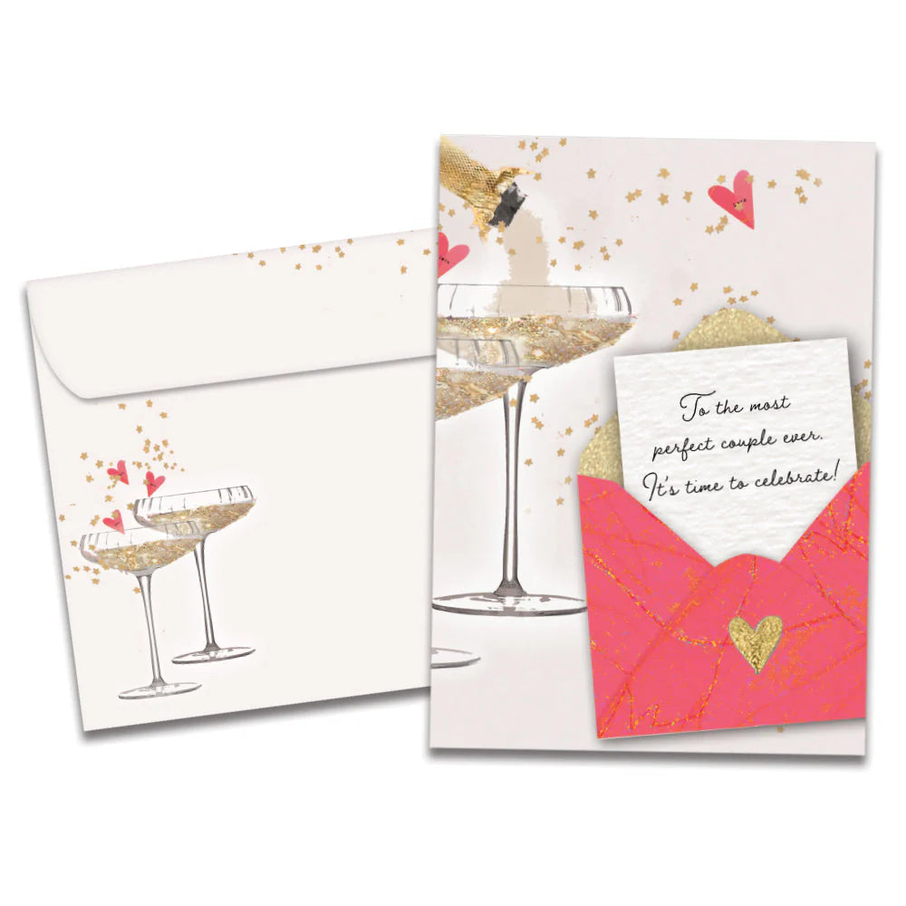 Time to Celebrate Wedding Greeting Card
