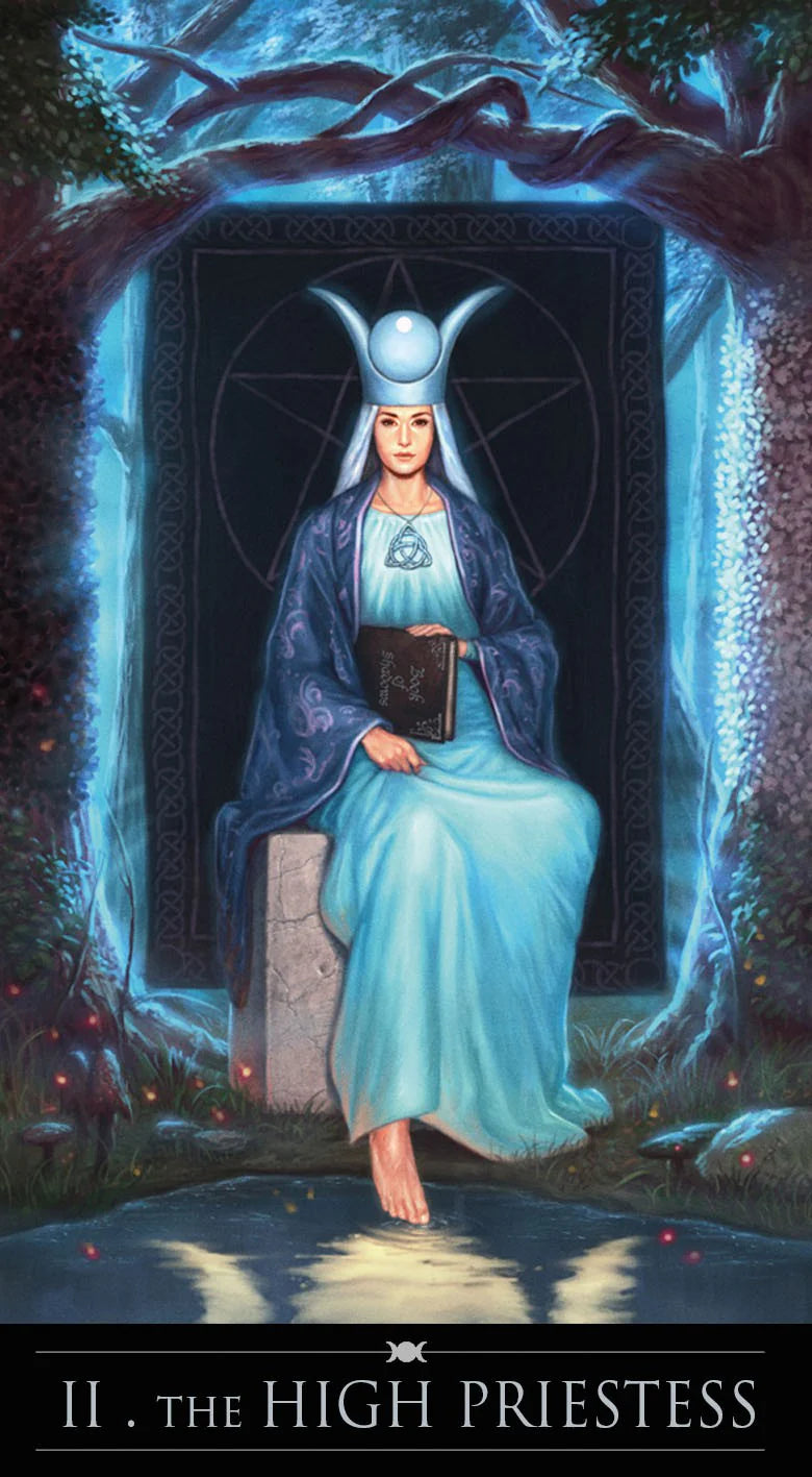 Silver Witchcraft Tarot Deck Set