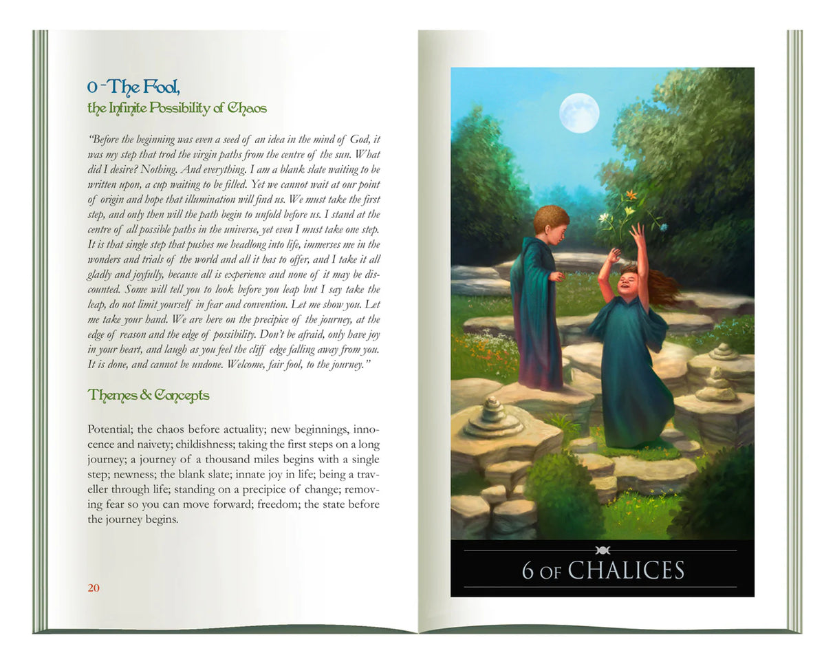 Silver Witchcraft Tarot Deck Set