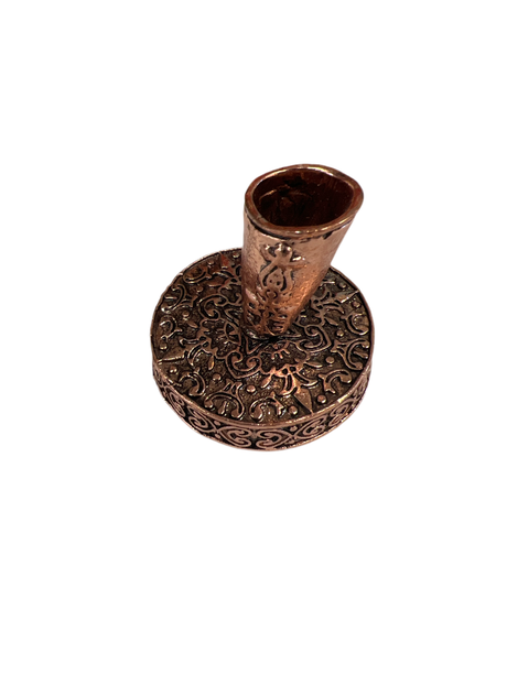 Copper Calligraphy Metal European Pen Holder Base