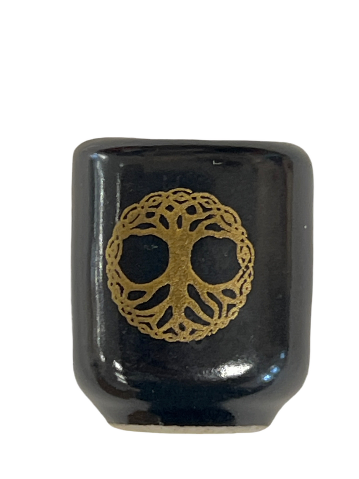 Tree of Life Black Ritual Candle Holder
