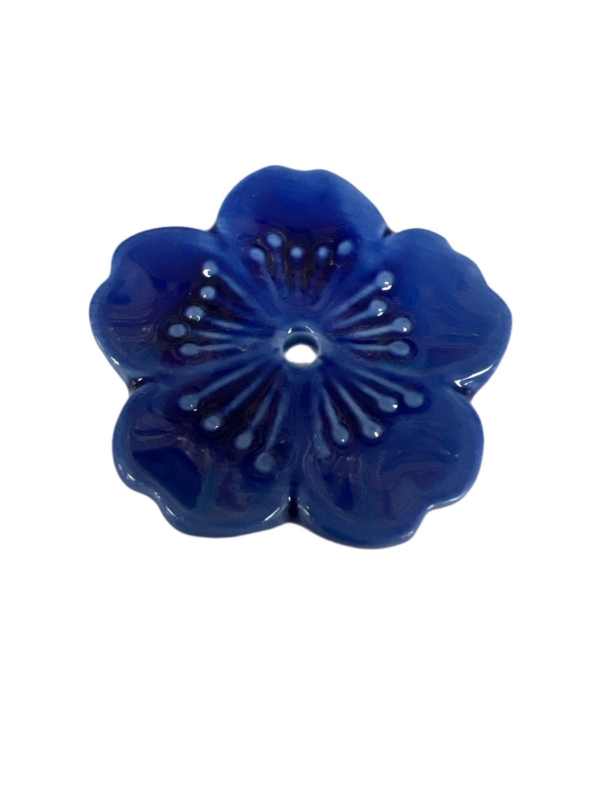 Blue Flower Incense Burner sm