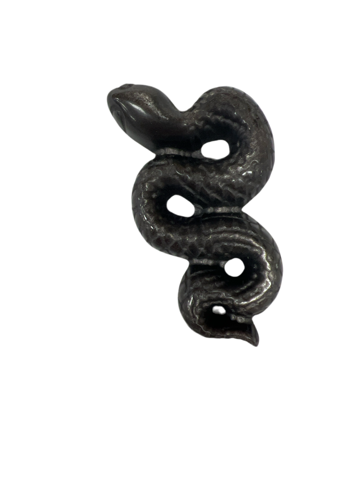 Obsidian Snake Statue