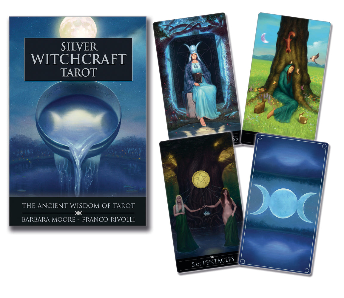 Silver Witchcraft Tarot Deck Set