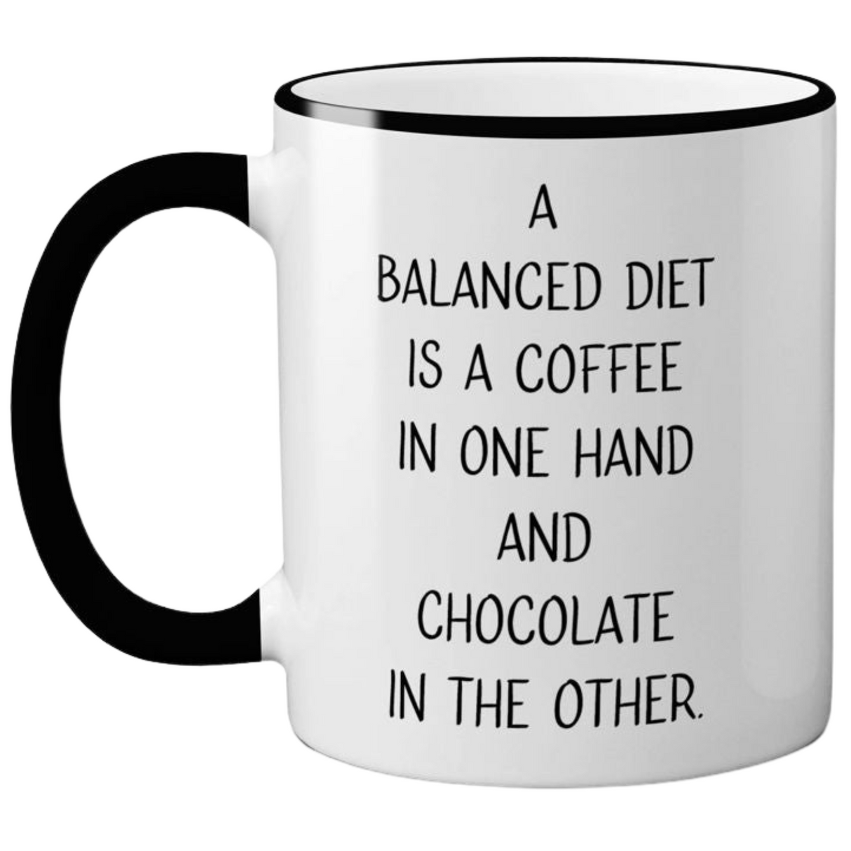 A Balanced Diet is a Coffee Mug