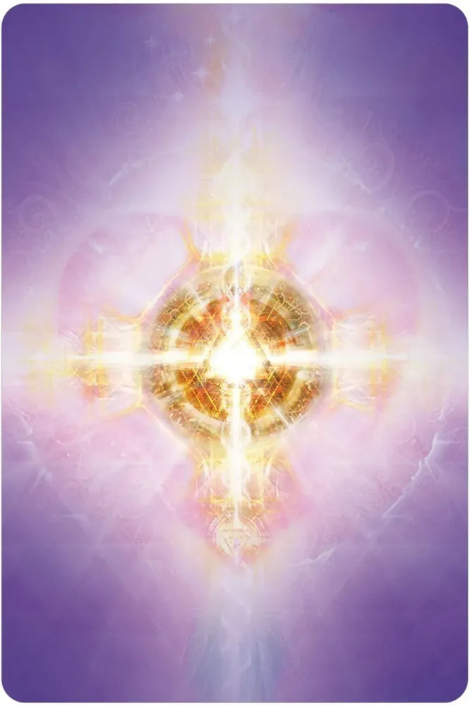 Angelic Lightwork Healing Oracle - Back of Card