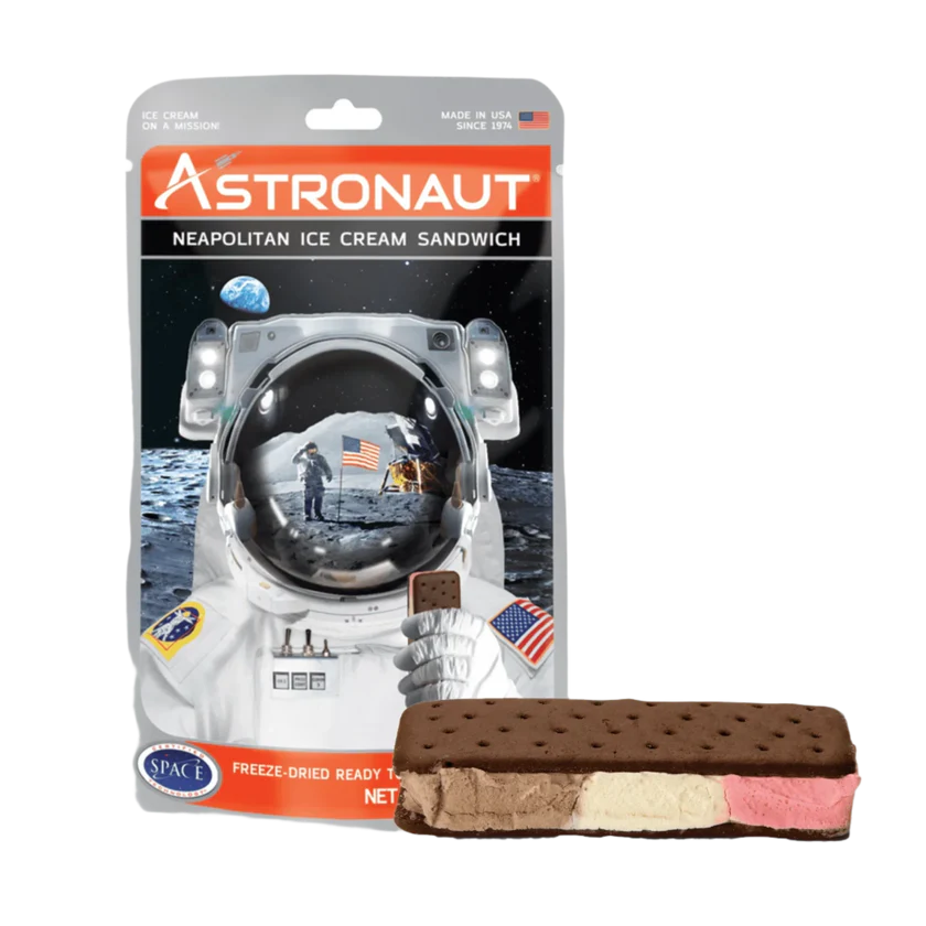 Astronaut Neapolitan Ice Cream