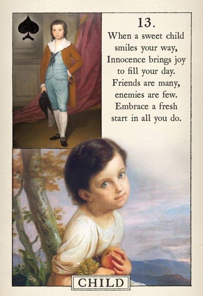 Blue Bird Lenormand - 13