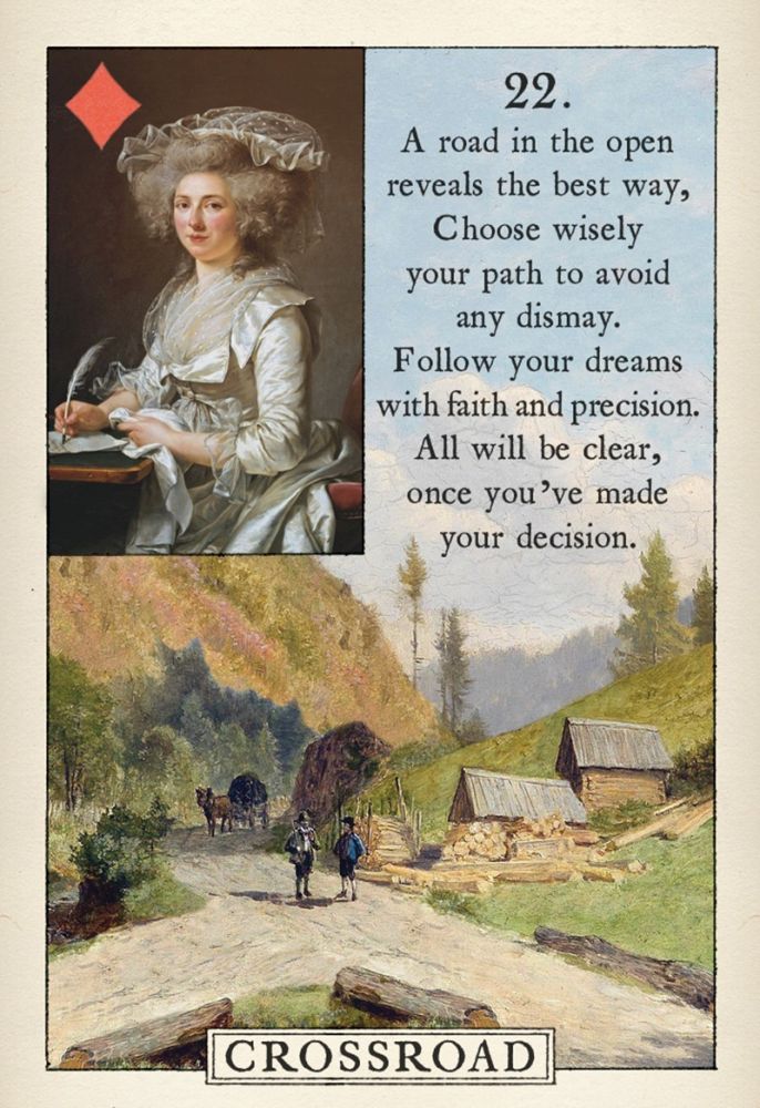Blue Bird Lenormand - 22