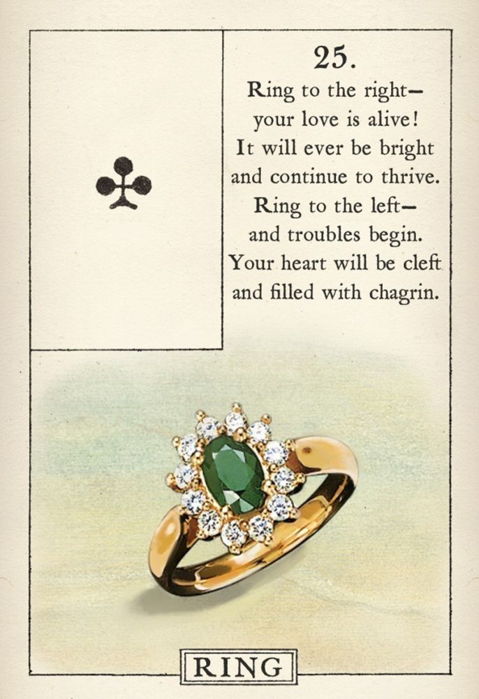 Blue Bird Lenormand - 25