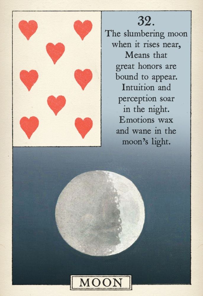 Blue Bird Lenormand - 32