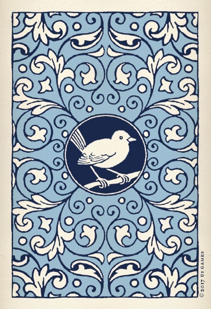 Blue Bird Lenormand - Back of Card