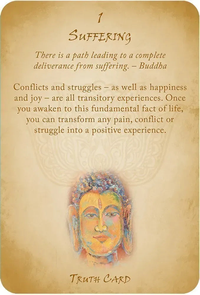 Buddhism Reading Cards Oracle