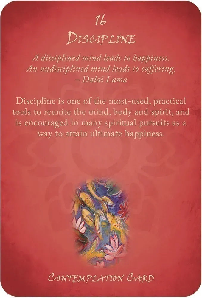 Buddhism Reading Cards Oracle