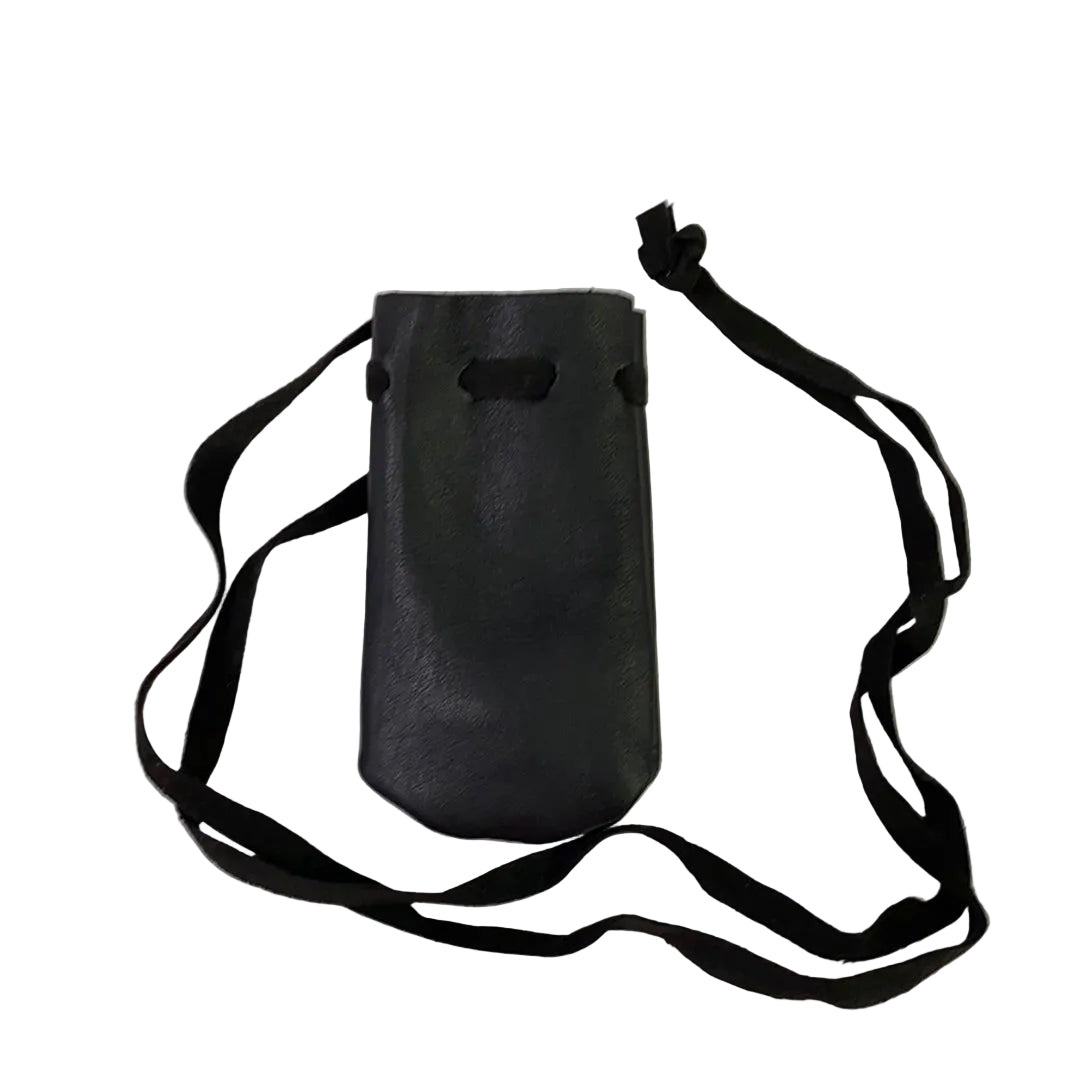 Black Leather Pouch sm -