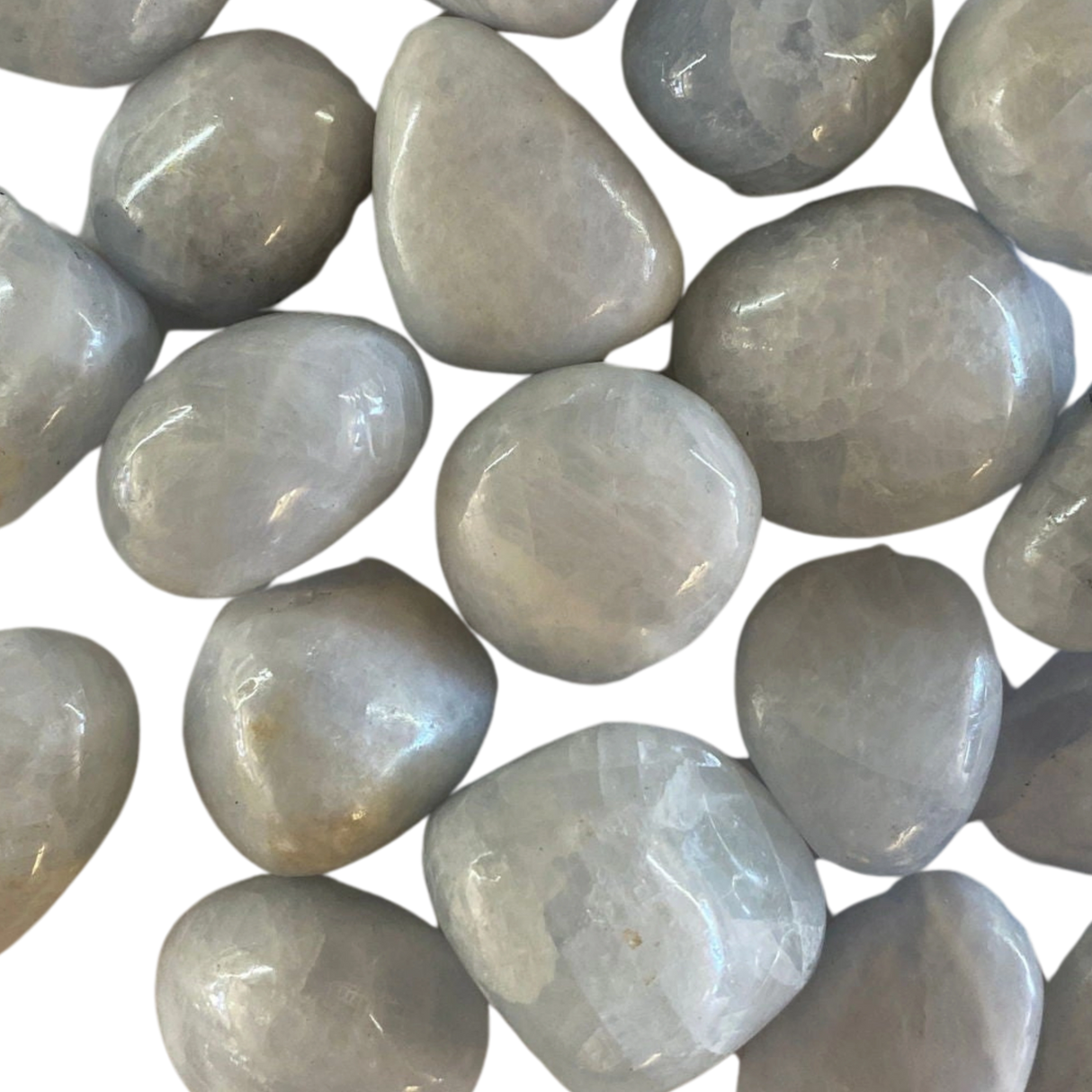 Blue Calcite Tumbled