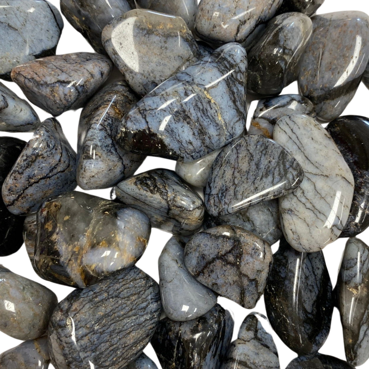Blue Chert Tumbled