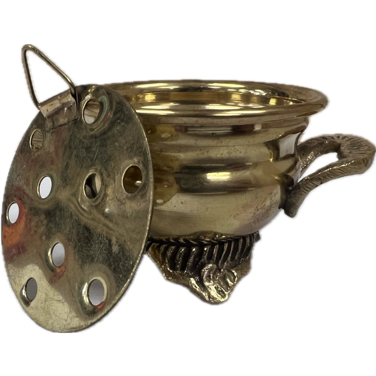 Brass Cauldron Incense Burner