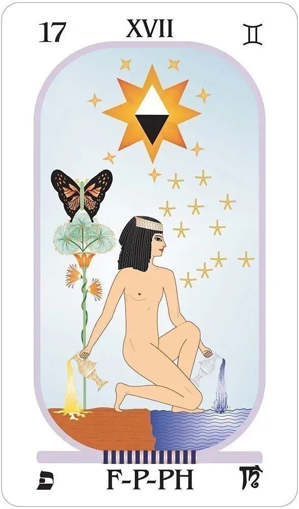 Brotherhood of Light Tarot - Seventeen