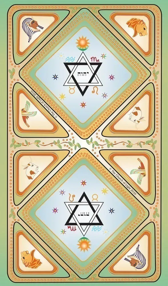 Brotherhood of Light Tarot - Back