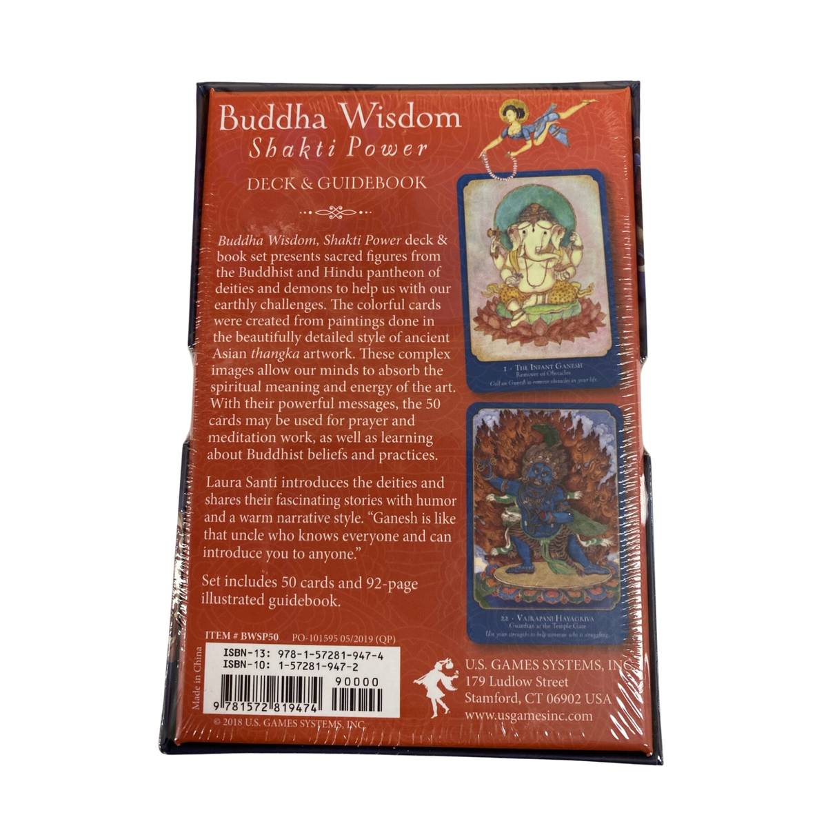 Buddha Wisdom Shakti Power Oracle - Buddha Wisdom Shakti Power Oracle back cover