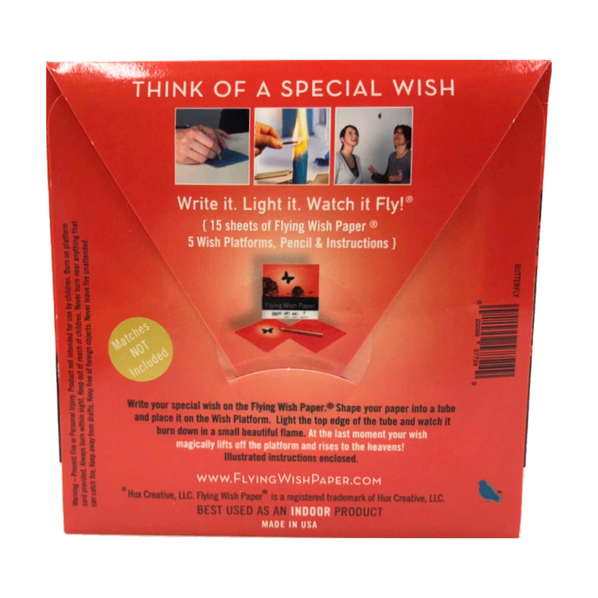 Butterfly Flying Wish Paper