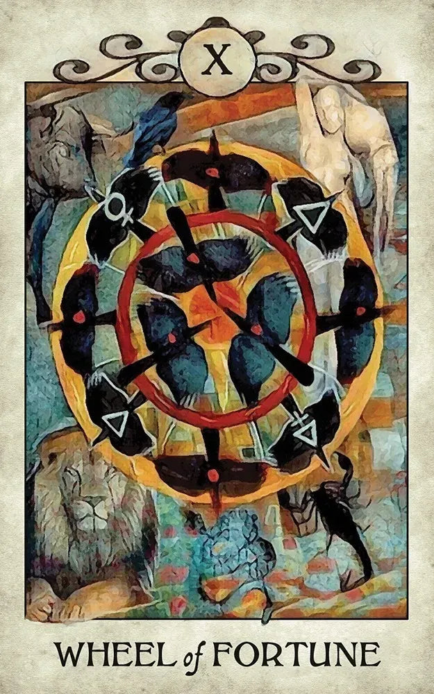 Crow Tarot - Wheel of Fortune