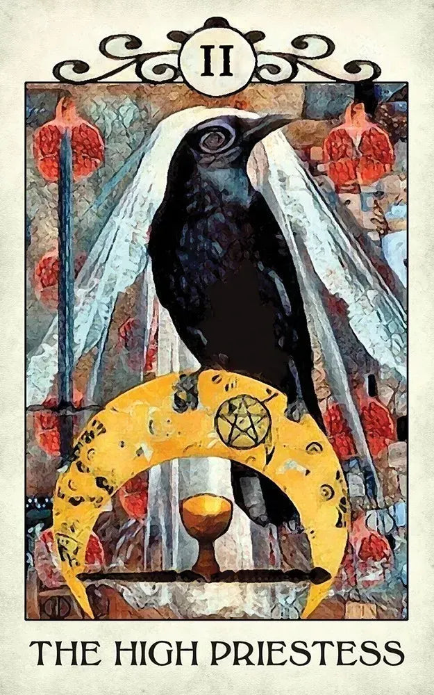 Crow Tarot - The Hig Priestess