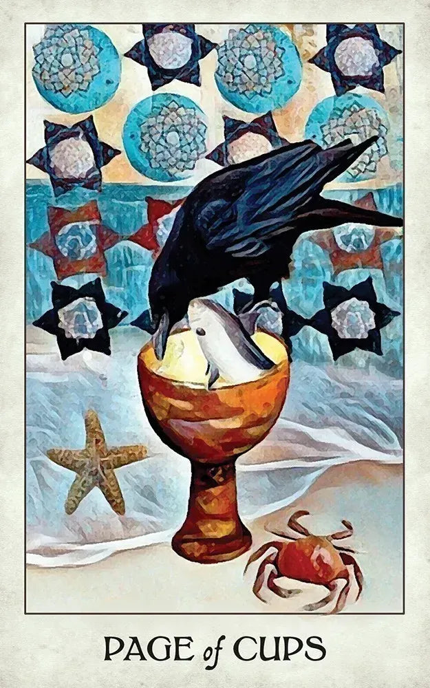 Crow Tarot - Page of Cups