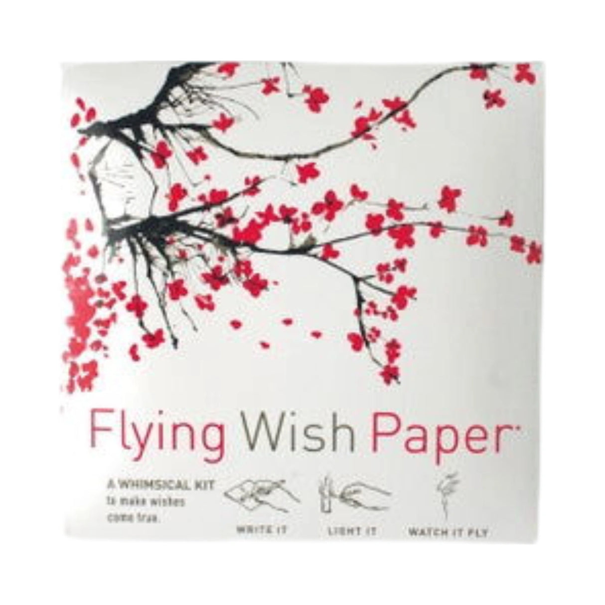Cherry Blossoms Flying Wish Paper