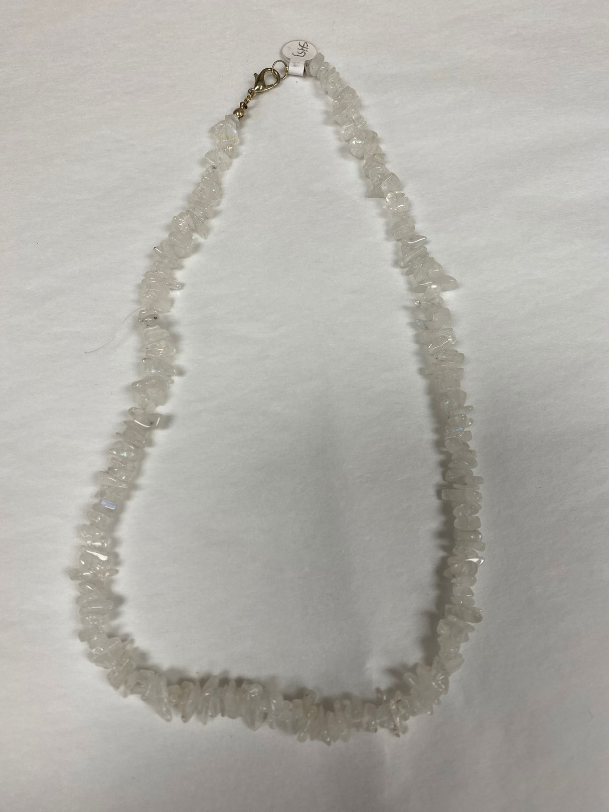 Crystal Necklace Rainbow Moonstone -