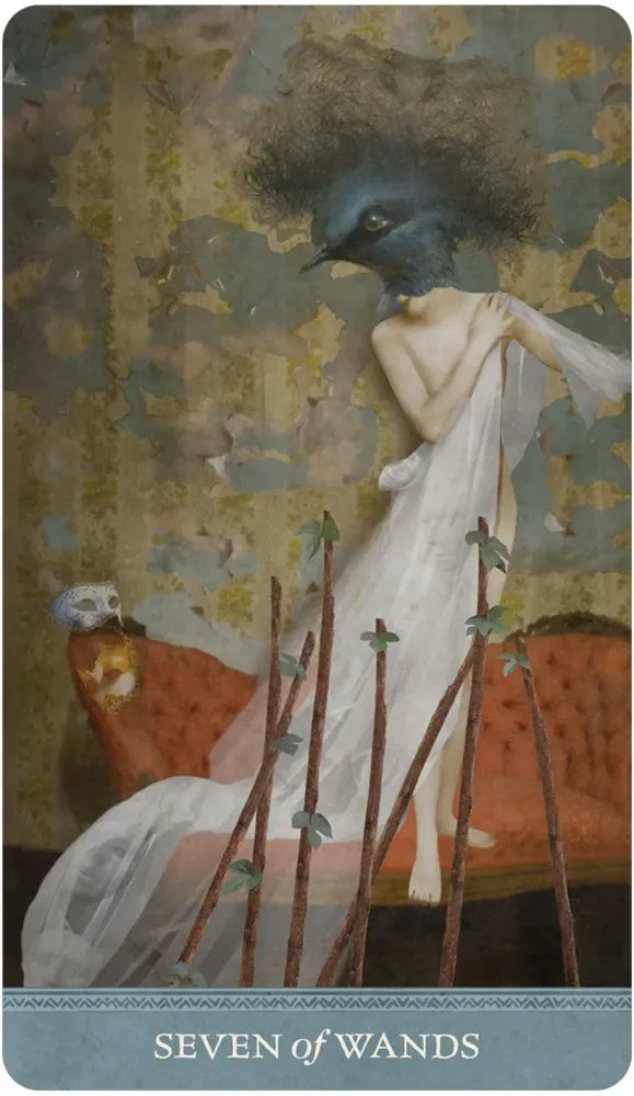 The Dreamkeepers Tarot - 7 of Wands