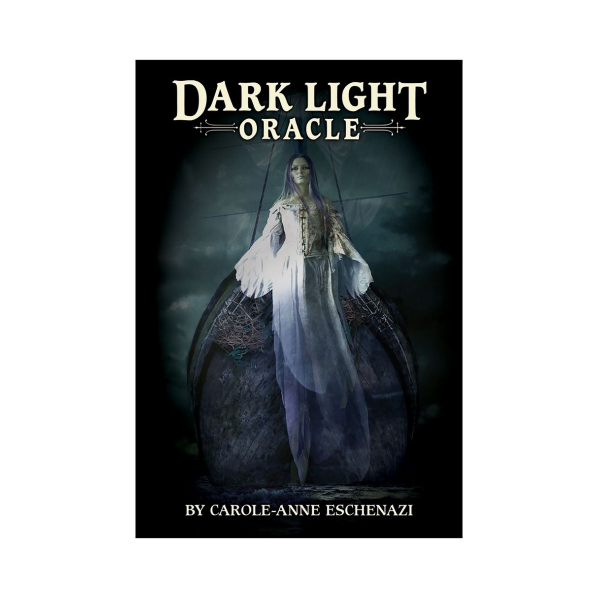 Dark Light Oracle Deck - Dark Light Oracle deck back graphics