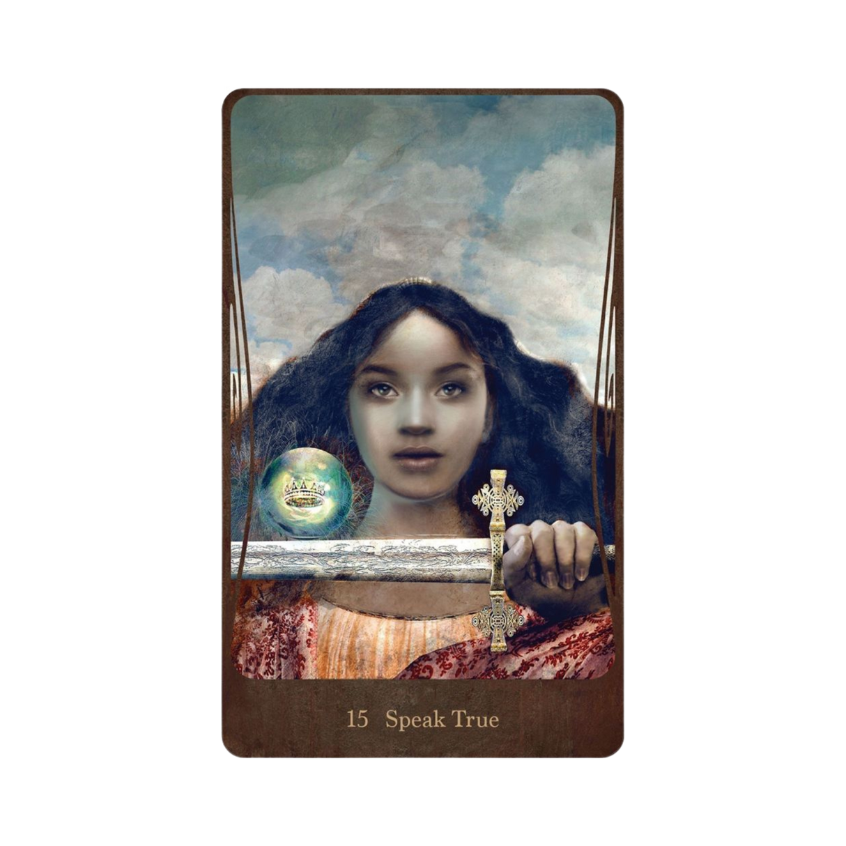 Divine Nature Oracle Deck - Divine Nature Oracle Deck Card - 15 - Speak True