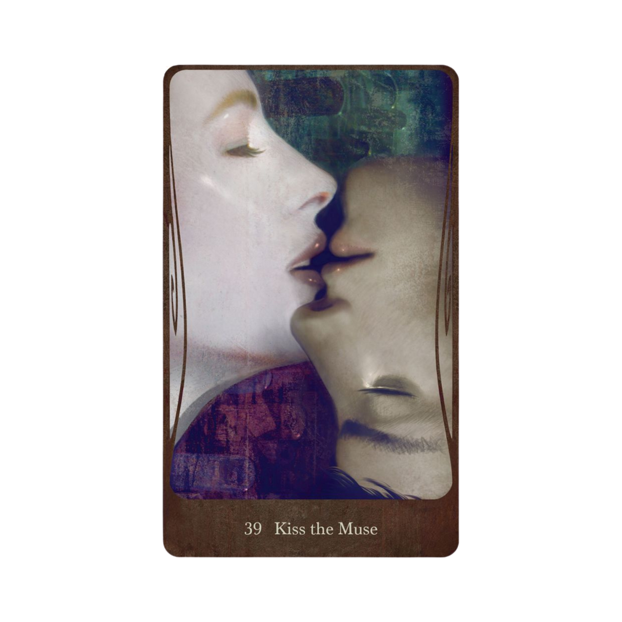 Divine Nature Oracle Deck - Divine Nature Oracle Deck Card - 39 - Kiss the Muse