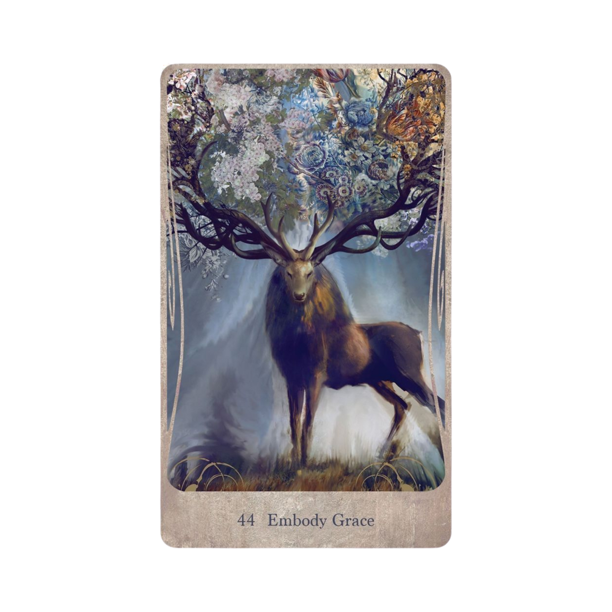 Divine Nature Oracle Deck - Divine Nature Oracle Deck Card - 44 - Embody Grace