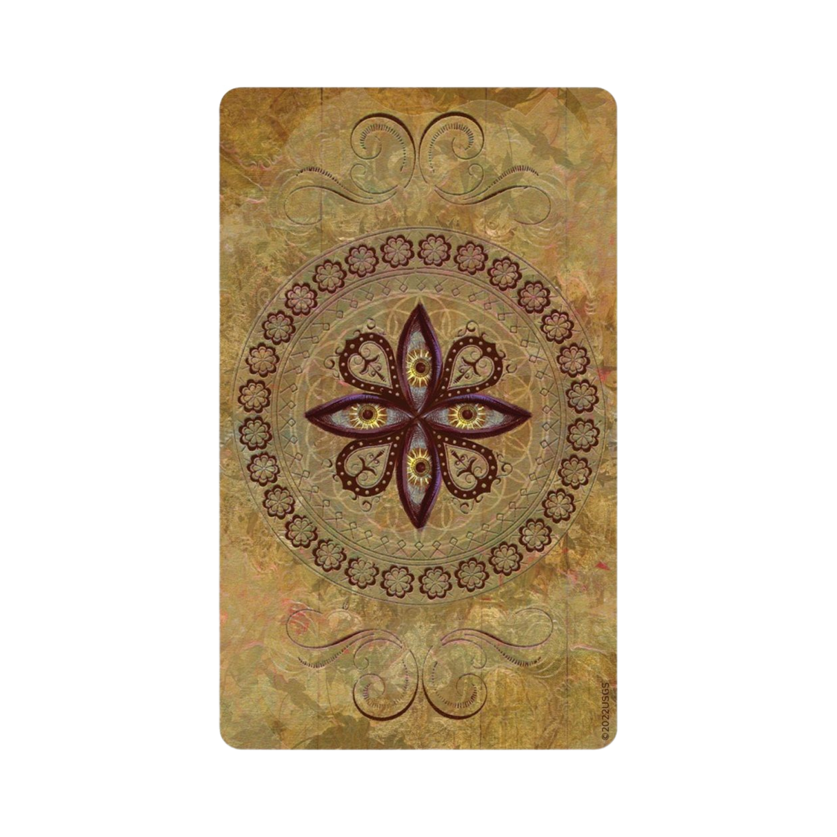 Divine Nature Oracle Deck - Divine Nature Oracle Deck Card back graphics