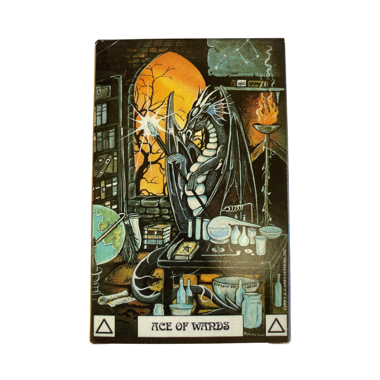Dragon Tarot - Dragon Tarot Deck Back Cover