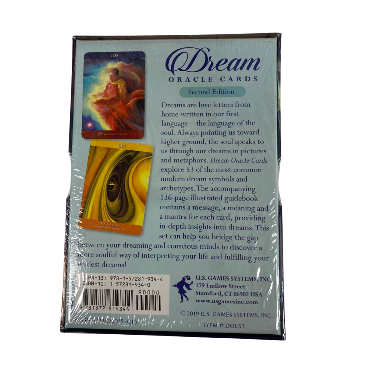 Dream Oracle - Back Cover
