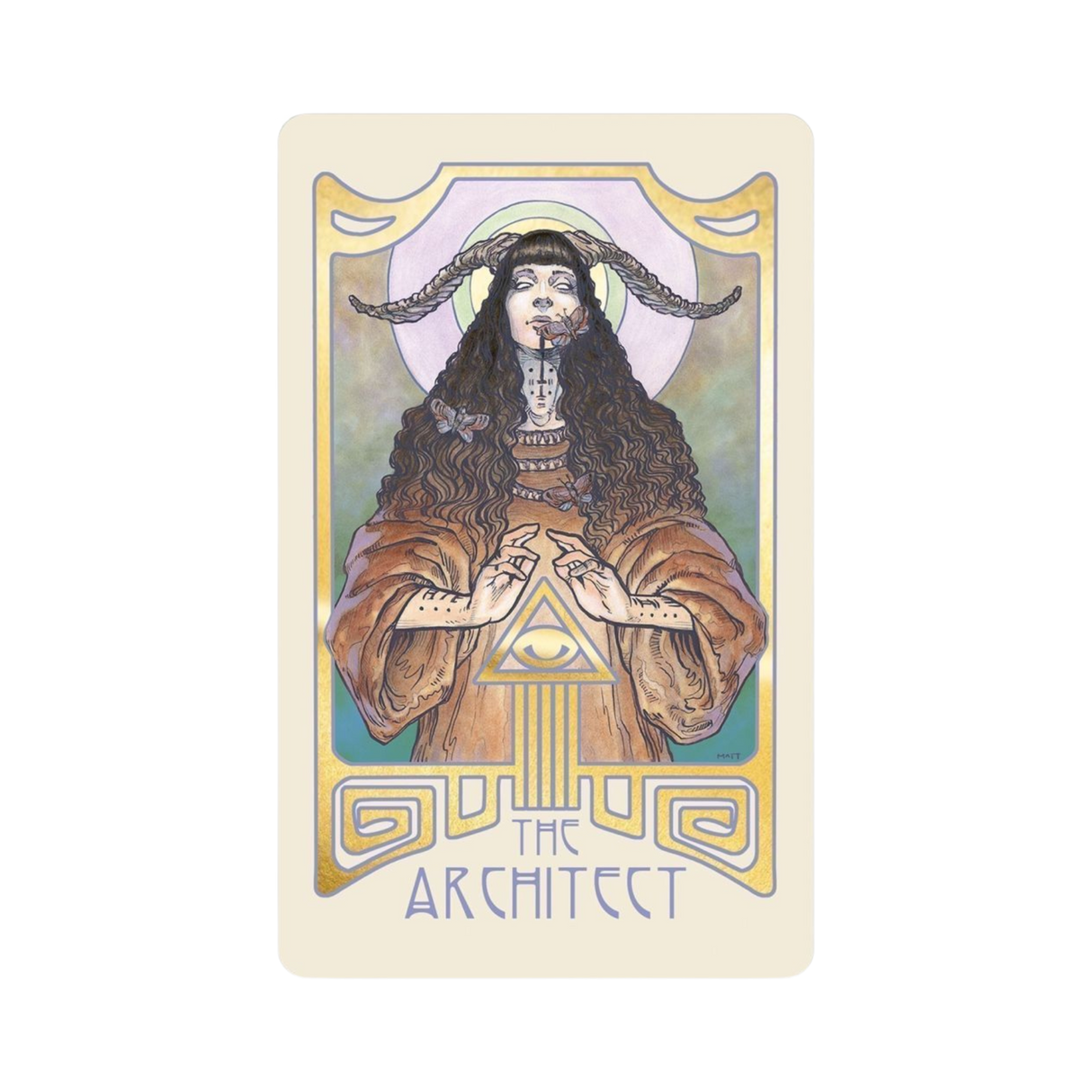 Dreamscape Oracle - Dreamscape Oracle Card The Architect