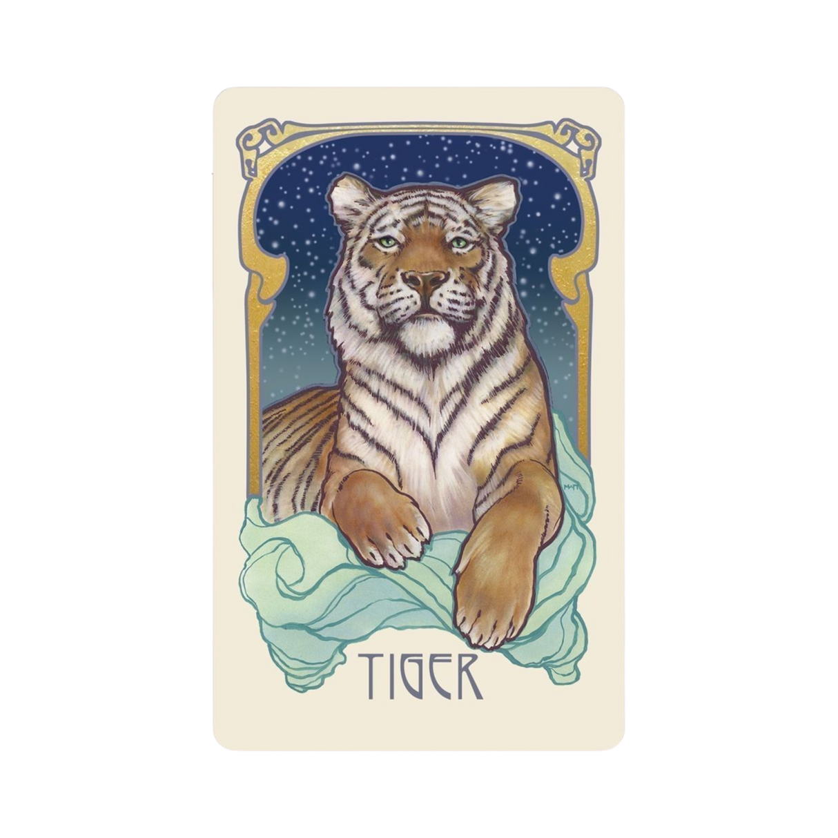 Dreamscape Oracle - Dreamscape Oracle Card Tiger