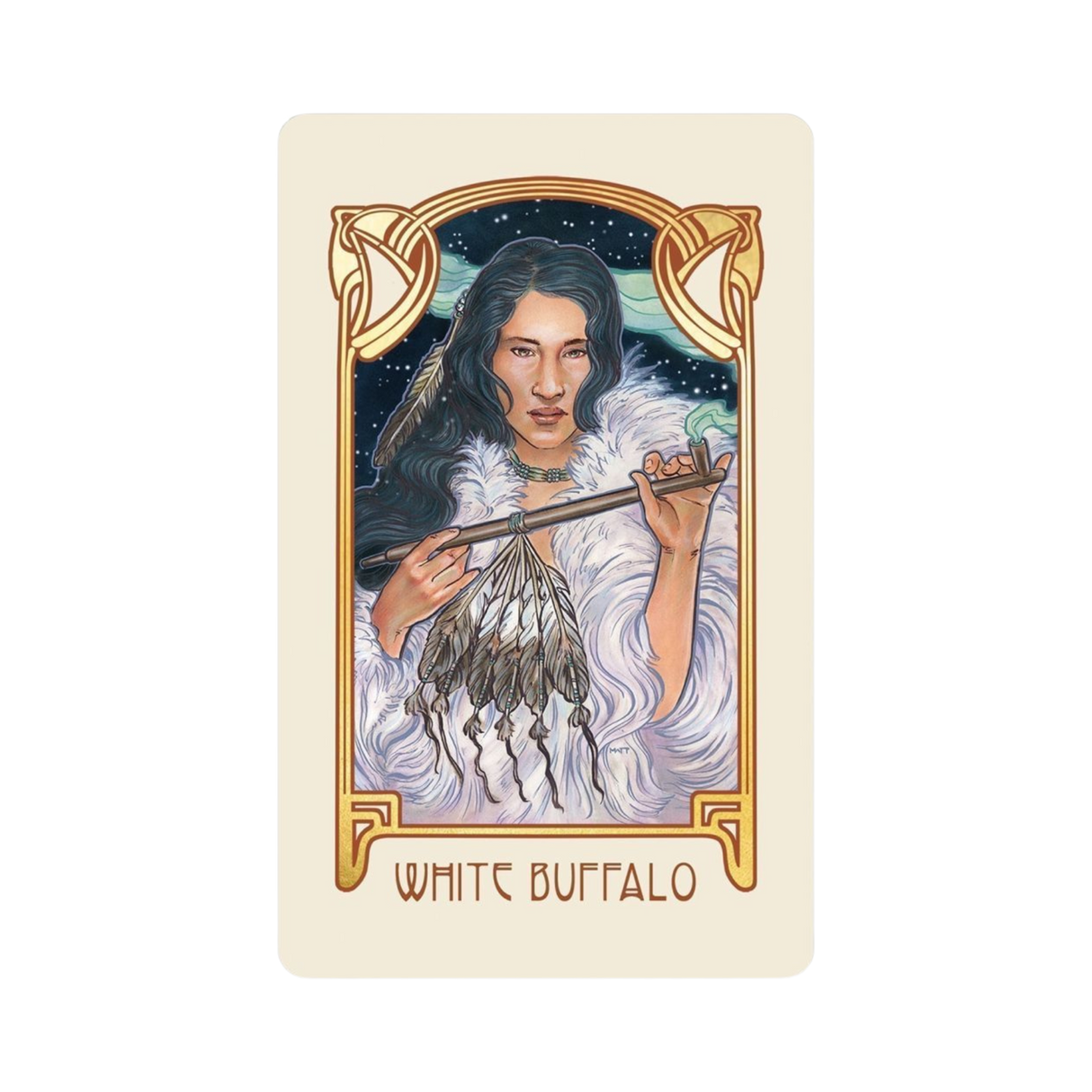Dreamscape Oracle - Dreamscape Oracle Card White Buffalo