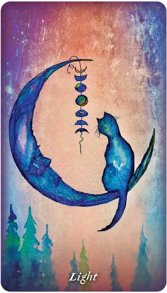Earthly Souls & Spirits Moon Oracle Cards - Light