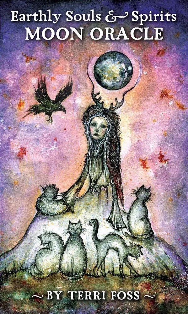 Earthly Souls & Spirits Moon Oracle Cards - Cover