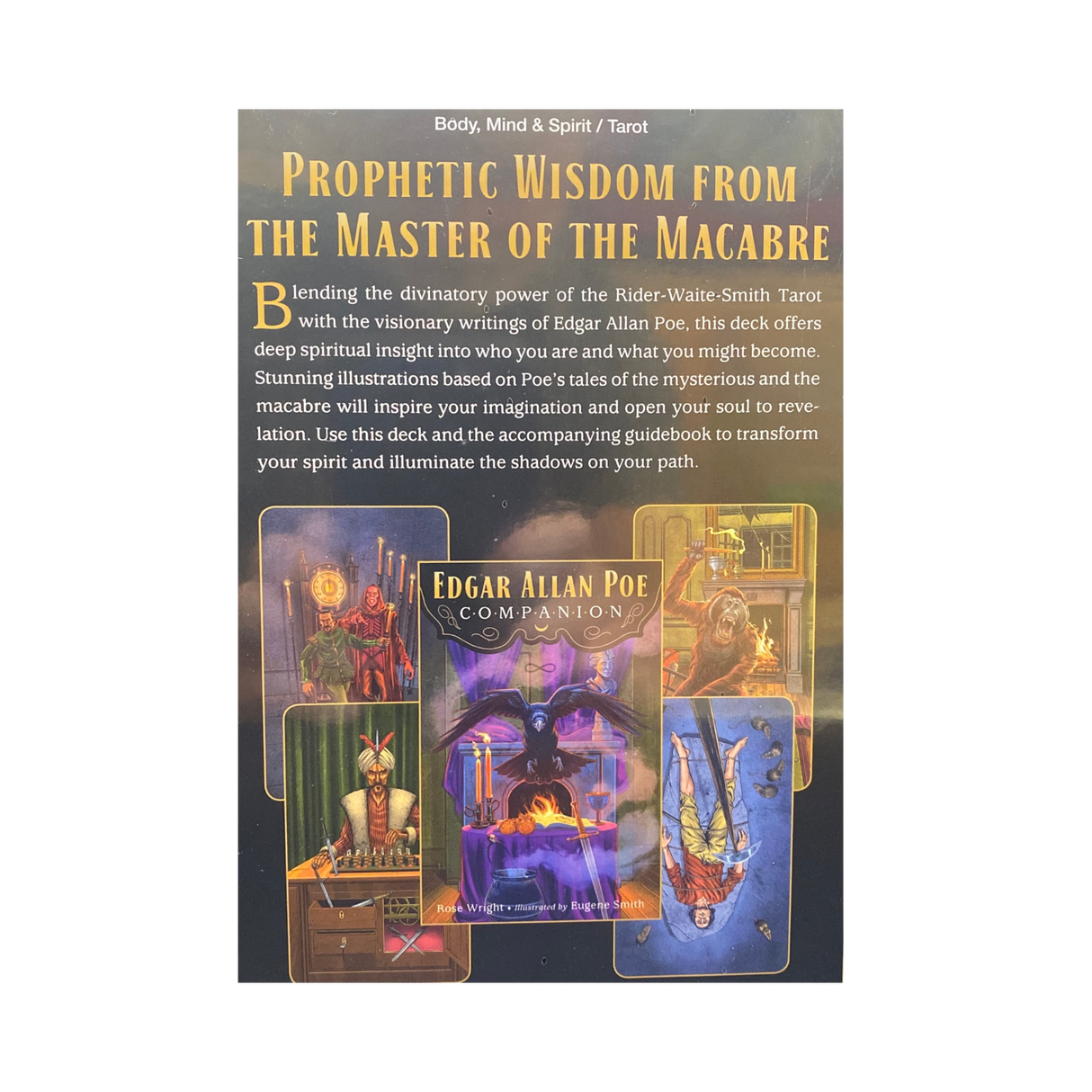 Edgar Allan Poe Tarot - Edgar Allan Poe Tarot back cover