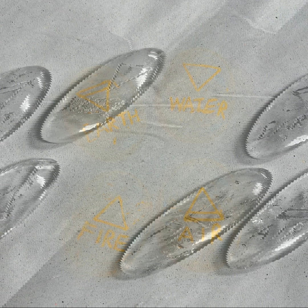 Elements Crystals Quartz -