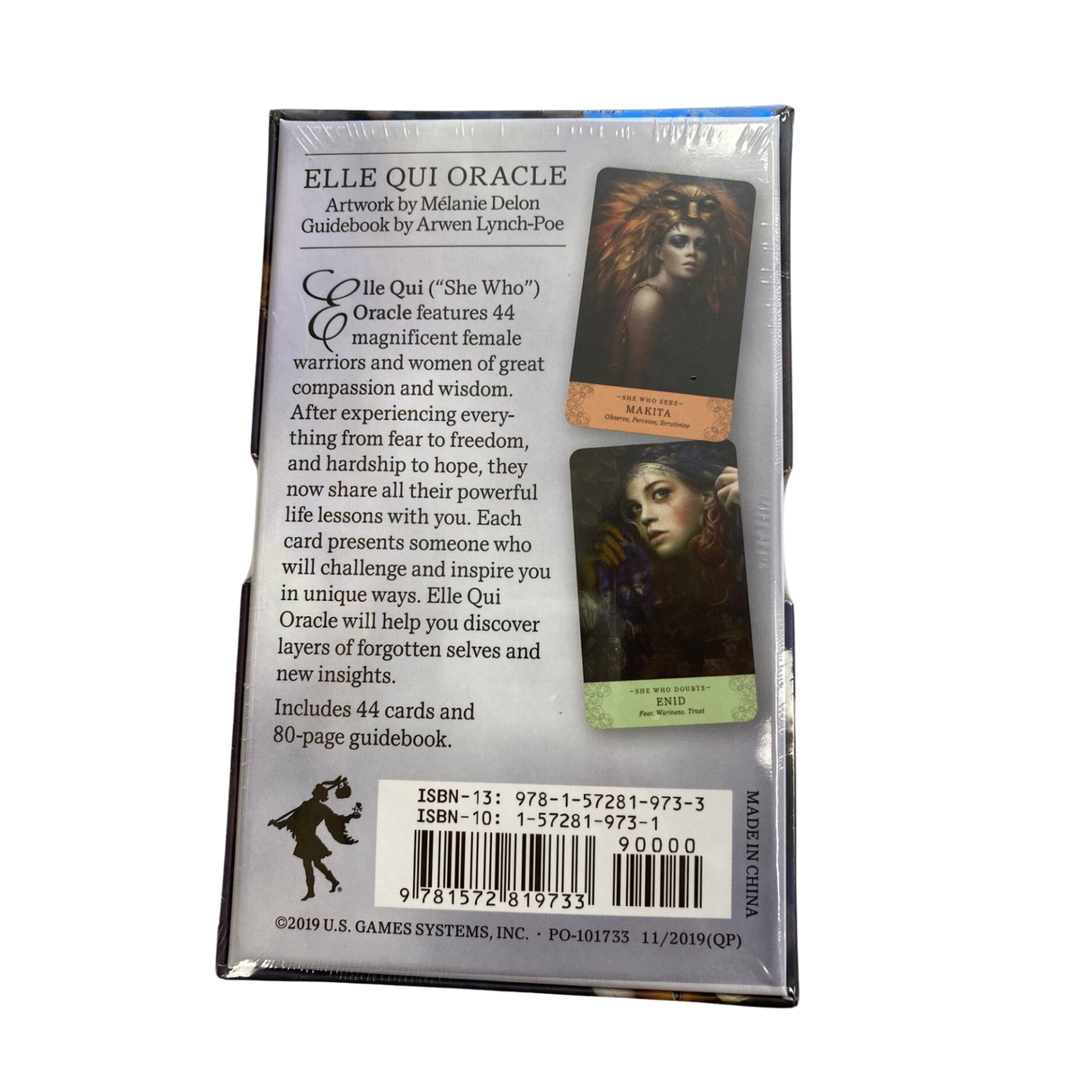 Elle Qui Oracle - Elle Qui Oracle deck back cover