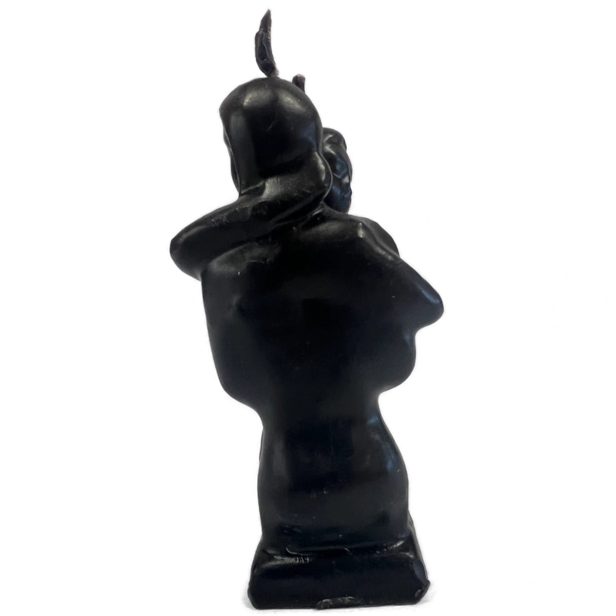 Embracing Figure Black Candle