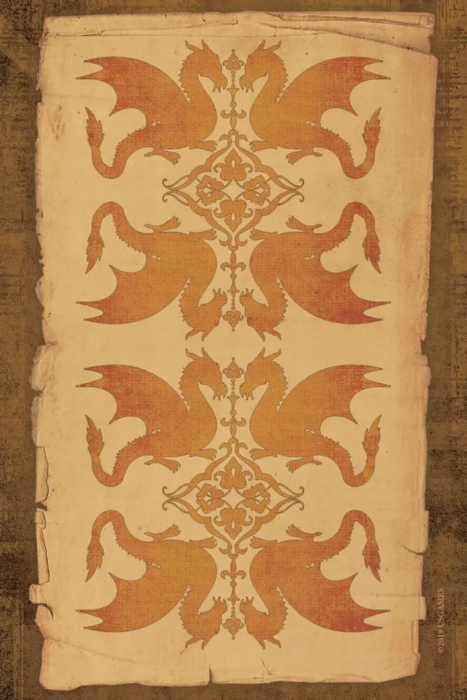 Field Guide To Garden Dragons - Back of Card